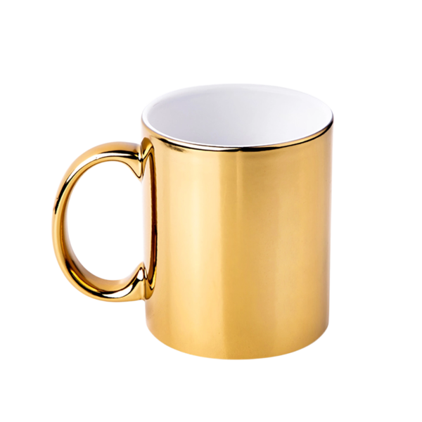 Taza Brillante Metalizado 11 oz