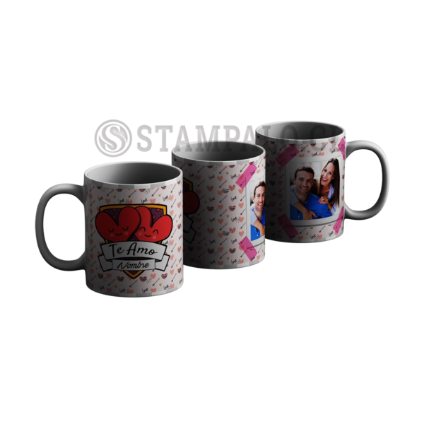 Taza | Te amo - Nombre y Foto Personalizado