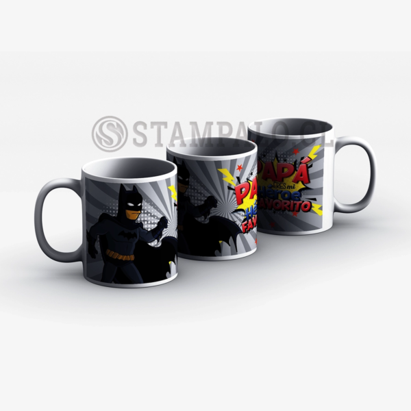 Taza | Papá eres mi héroe favorito - Batman