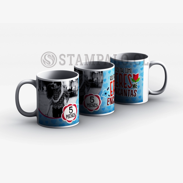 Taza | Así tal como eres me encantas - Foto y Texto Personalizado