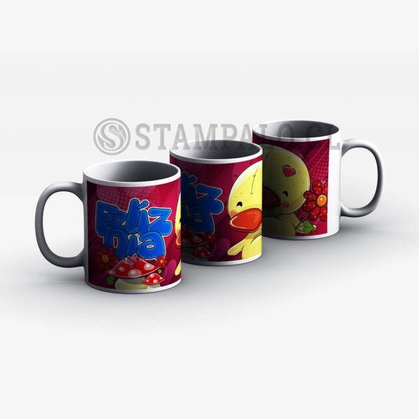 Taza | Feliz día - Patos