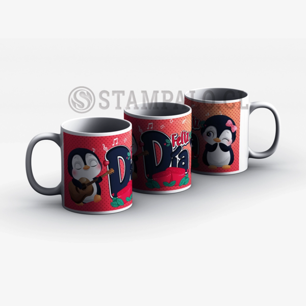Taza | Feliz día - Pinguino