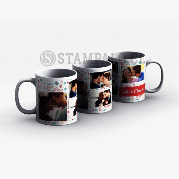 Taza | Love - Nombre y Foto Personalizado