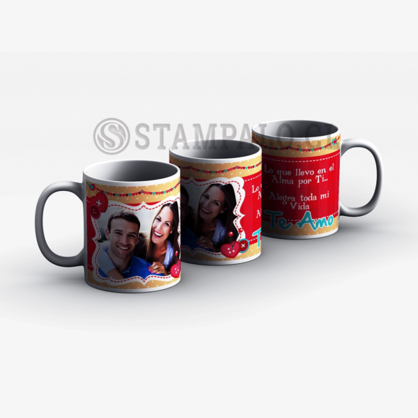 Taza | Lo que llevo en el alma por ... - Foto Personalizada