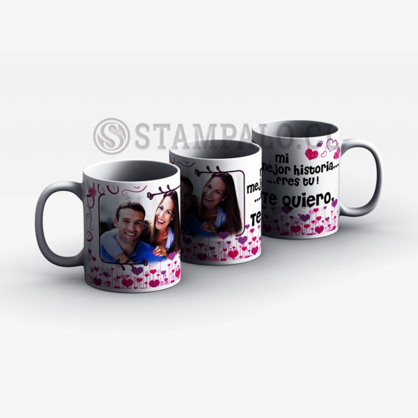 Taza | Mi mejor historia eres tú ... - Foto Personalizada