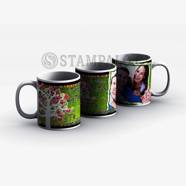 Taza | Estoy muy feliz y tú eres ... - Foto Personalizada