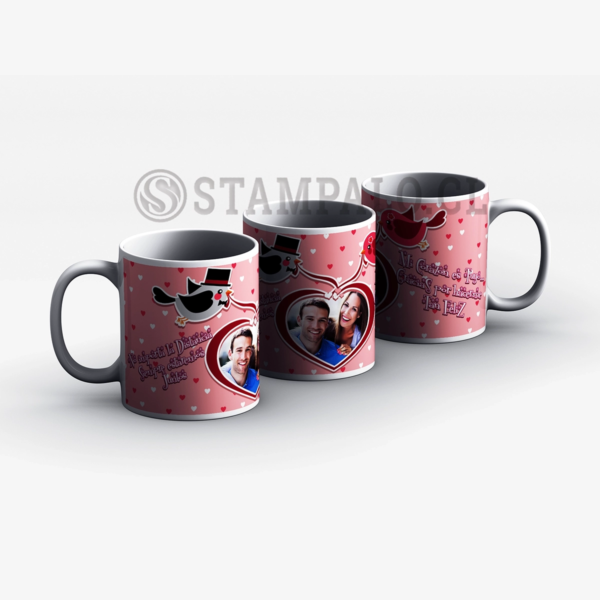 Taza | no importa la distancia siempre ... - Foto Personalizada