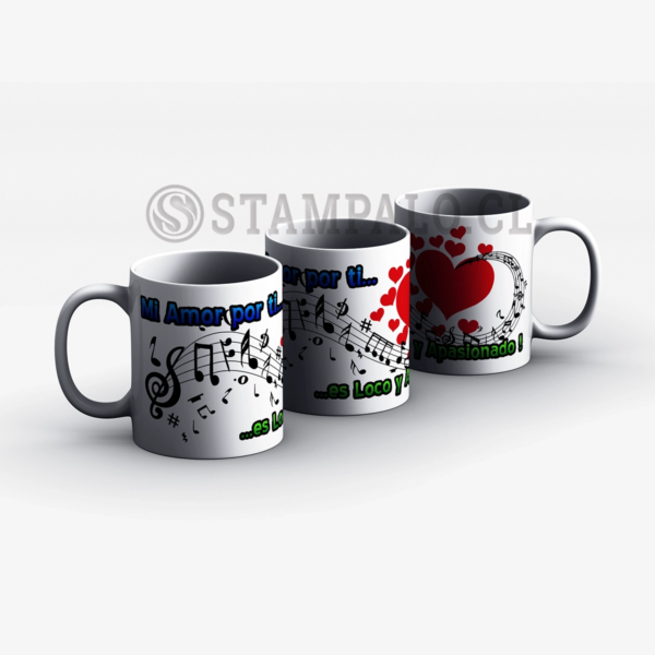 Taza | Mi amor por ti es locoa y ...