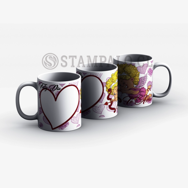 Taza | Feliz día, te amo - Foto Personalizada