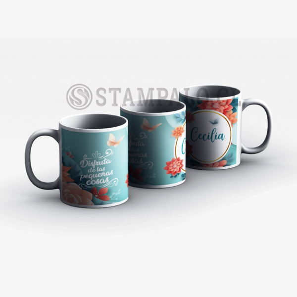 Taza | Disfruta de las pequeñas cosas - Nombre Personalizado