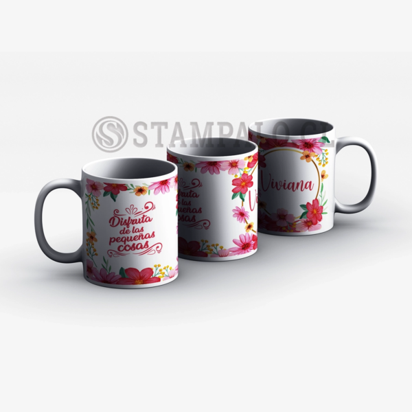Taza | Disfruta de las pequeñas cosas - Nombre Personalizado