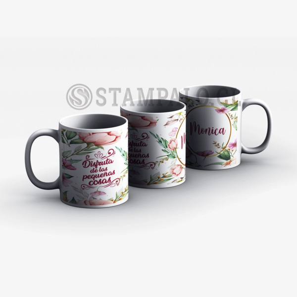 Taza | Disfruta de las pequeñas cosas - Nombre Personalizado