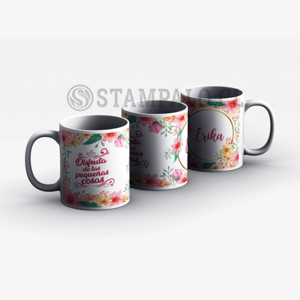 Taza | Disfruta de las pequeñas cosas - Nombre Personalizado