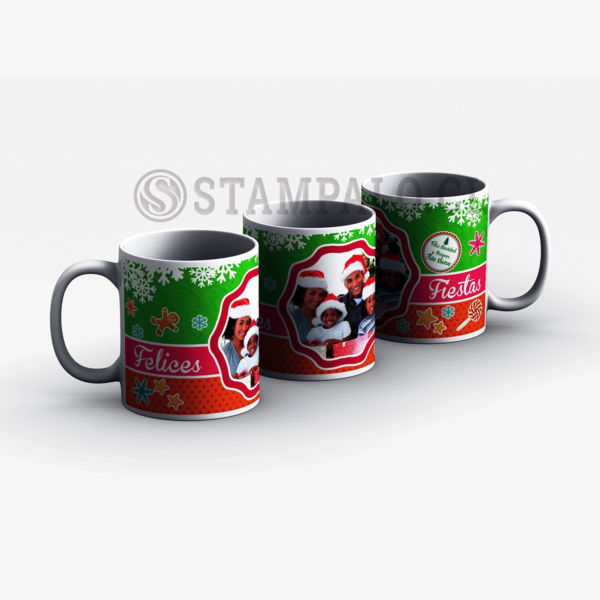 Taza | Feliz fiestas ... - Foto Personalizada