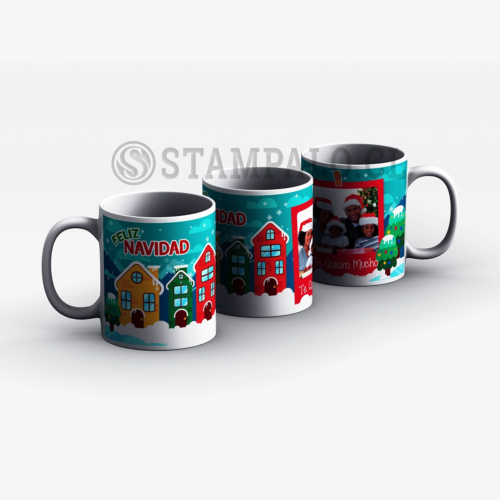 Taza | Feliz navidad, te quiero ... - Foto Personalizada - Imagen 1