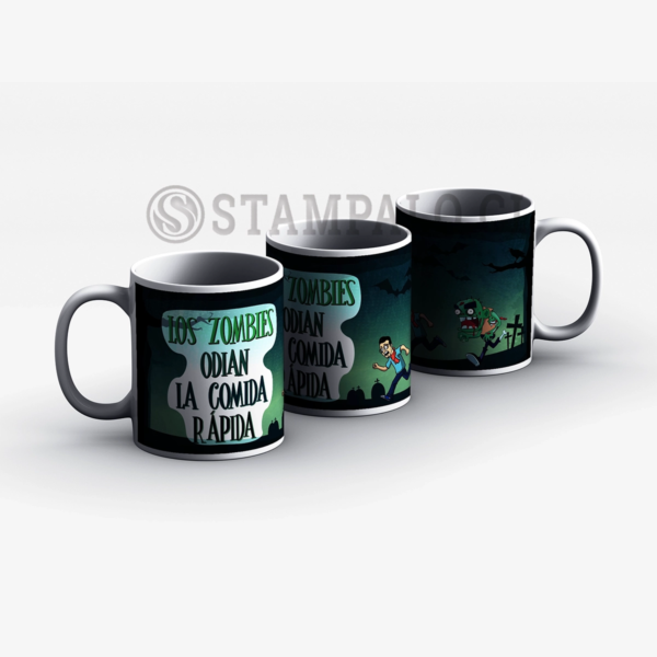 Taza | Los zombies odian ...